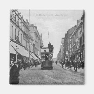 Oldham Street, Manchester, c.1910 Magnet