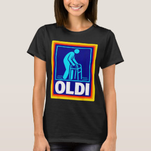 Oldi parody funny retro aging humor graphic father T-Shirt