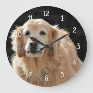 Oldie Golden Large Clock