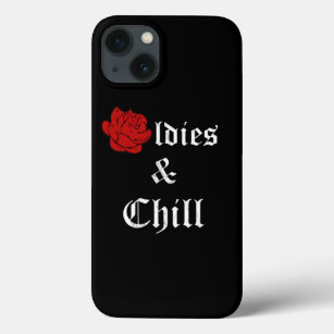 Oldies Chill Chola Old English Rose Tee iPhone 13 Case