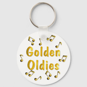 Oldies Music Key Ring
