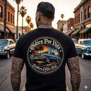 Oldies por vida Califas Stilo back-hit  T-Shirt