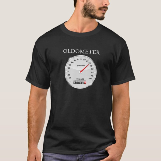 Oldometer 70 Years Old Made In 1951 Funny 70Th Bir T-Shirt (Front)