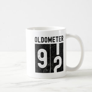 Oldometer 92nd Birthday Funny Retro Turning 92 Yea Coffee Mug
