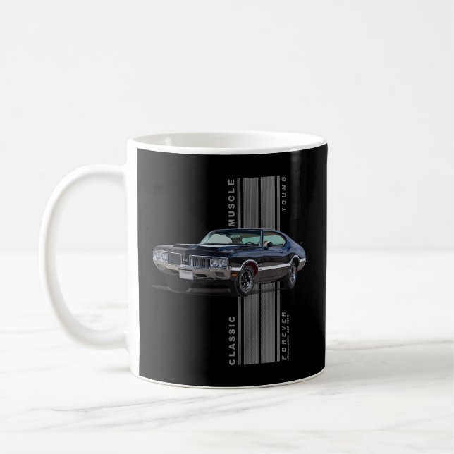 Olds 442 American Muscle Cars Coffee Mug (Left)