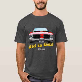 Olds 442 American Muscle  Old is Gold T-Shirt
