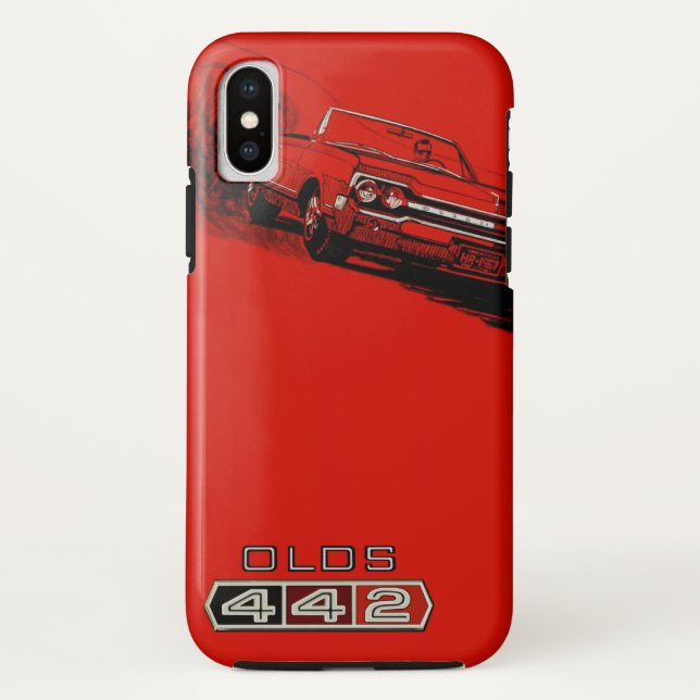 Olds 442 vintage poster Case-Mate iPhone case (Back)