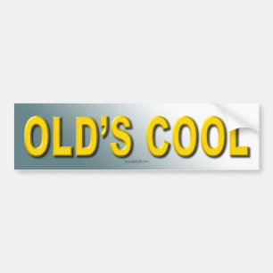 Old's Cool Bumper Sticker
