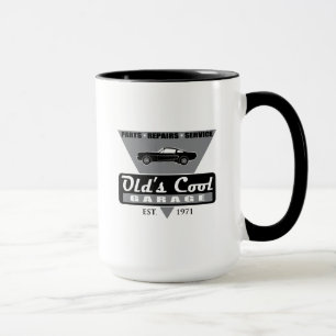 Old's Cool Garage Logo / Graphic - 1966 Mustang Mug