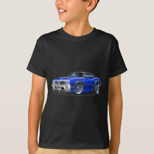 Olds Cutlass 442 Blue Car T-Shirt