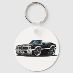 Olds Cutlass Black Convertible Key Ring