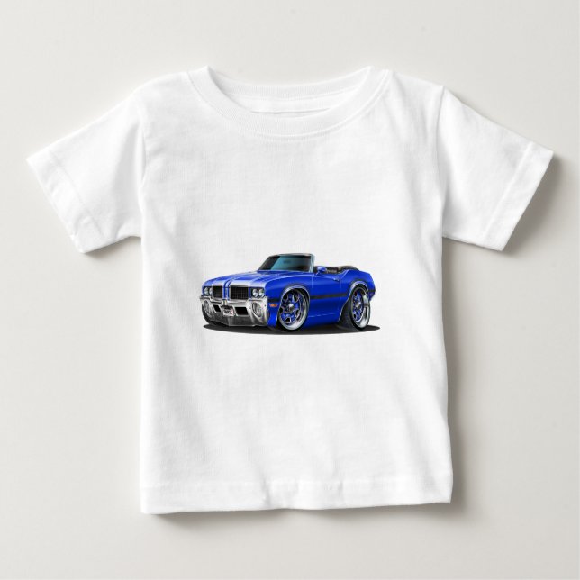 Olds Cutlass Blue Car Baby T-Shirt (Front)