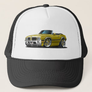 Olds Cutlass Gold Car Trucker Hat