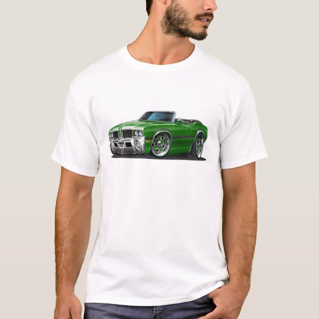 Olds Cutlass Green Convertible T-Shirt (Front)