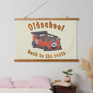 Oldschool Speed - Back to the roots! Hanging Tapestry