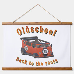 Oldschool Speed - ​Back to the roots! Hanging Tapestry