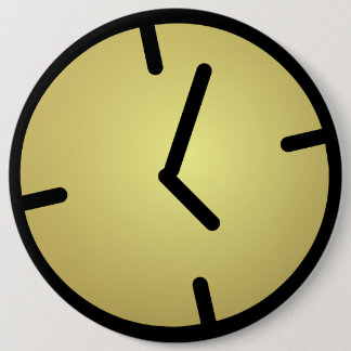 Oldskool Clock Badge