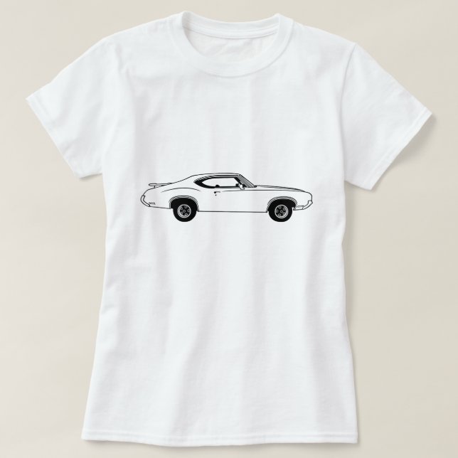 OLDSMOBILE CUTLASS 1970  T-Shirt (Design Front)