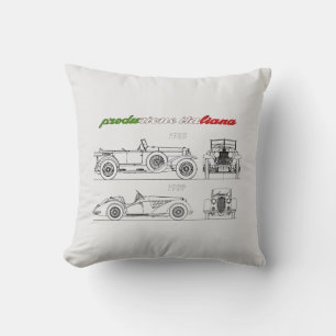 Oldtimer Alfa Romeo Produzione Italiana History  Cushion