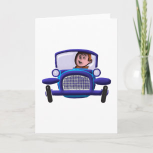 Oldtimer Auto car Card