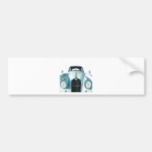 oldtimer car vintage automobile bumper sticker
