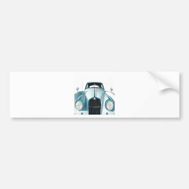 oldtimer car vintage automobile bumper sticker (Front)