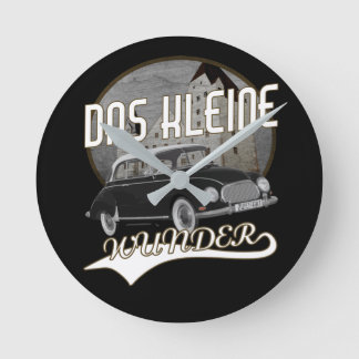 Oldtimer Deutschland Auto Union DKW Kleines Wunder Round Clock