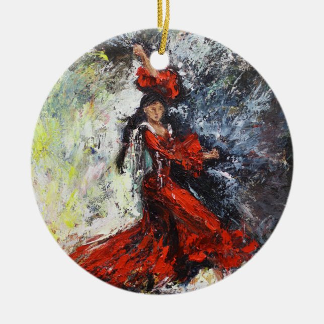 "Ole" Art Ornament (Front)