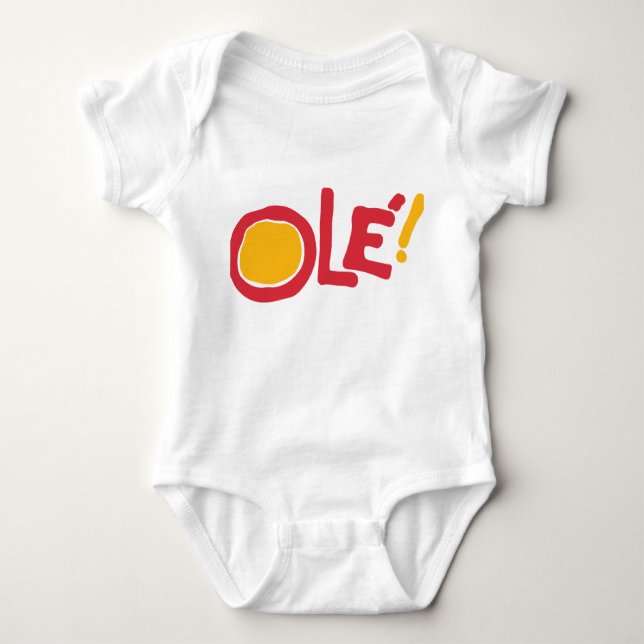 Ole! Baby Bodysuit (Front)