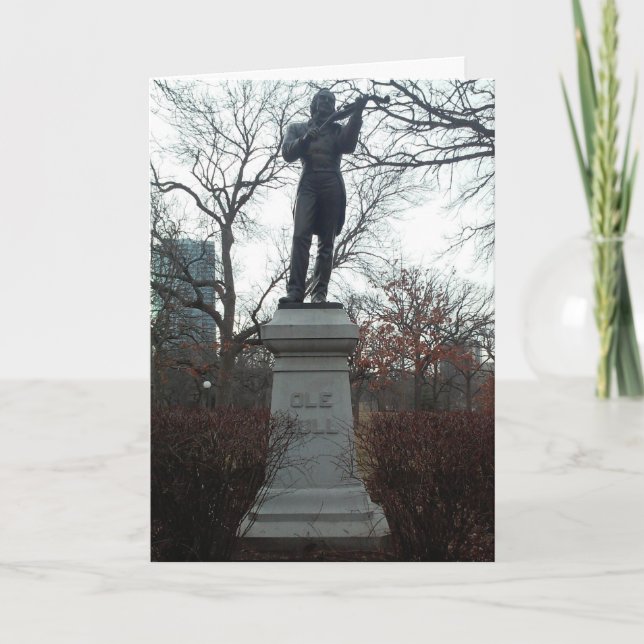 "Ole Bull" Birthday Card (Front)