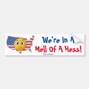 Ole Crazy Bumper Sticker