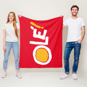 Ole! Fleece Blanket