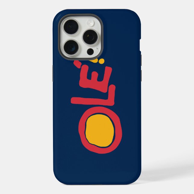 Ole! iPhone Case (Back)