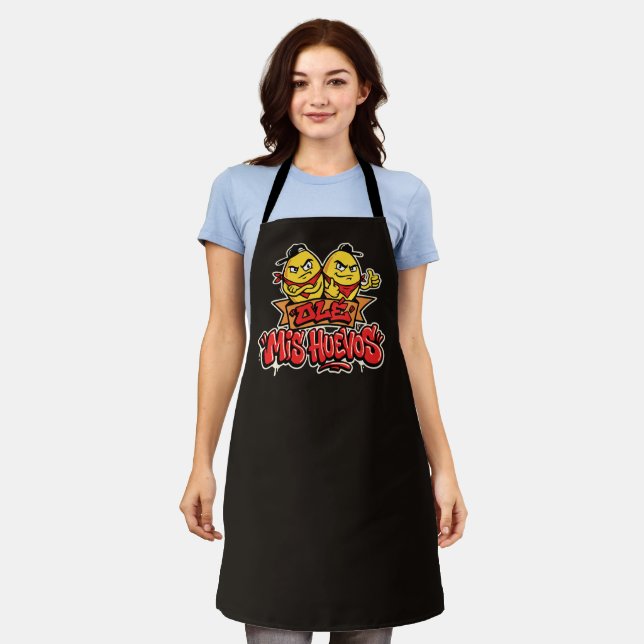 Ole mis huevos 2 apron (Worn)