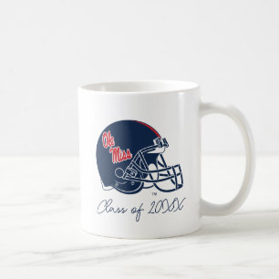 Ole Miss Football Helmet   Dark Blue Coffee Mug