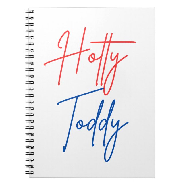 Ole Miss Notebook, Hotty Toddy Spiral Noteook Notebook (Front)