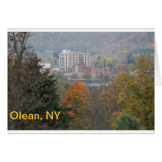 Olean, NY Postcard