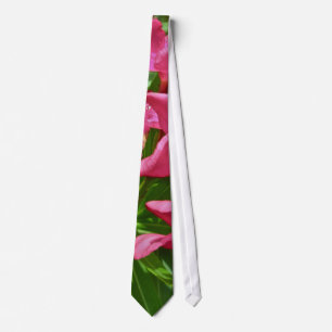 Oleander Blossoms & Berries Coordinating Items Tie