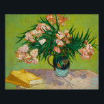 Oleanders (1888) by Vincent Van Gogh  Poster<br><div class="desc">Are you a fan of Vincent Van Gogh - the famous dutch painter? Or are you a fan of old historical paintings in general? Here is one of them: Oleanders,  by Vincent Van,  painted in 1888.</div>