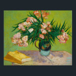 Oleanders (1888) by Vincent Van Gogh  Poster<br><div class="desc">Are you a fan of Vincent Van Gogh - the famous dutch painter? Or are you a fan of old historical paintings in general? Here is one of them: Oleanders,  by Vincent Van,  painted in 1888.</div>