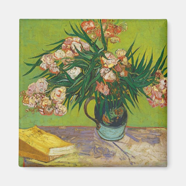 Oleanders, Vincent van Gogh  Magnet (Front)