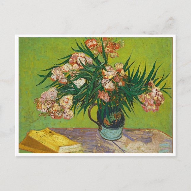 Oleanders, Vincent van Gogh Postcard (Front)