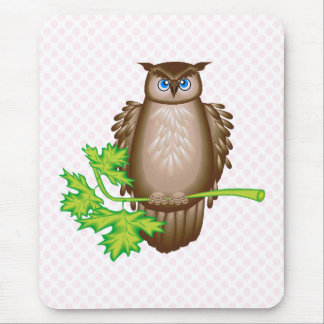 Oleg Owl Mouse Pad