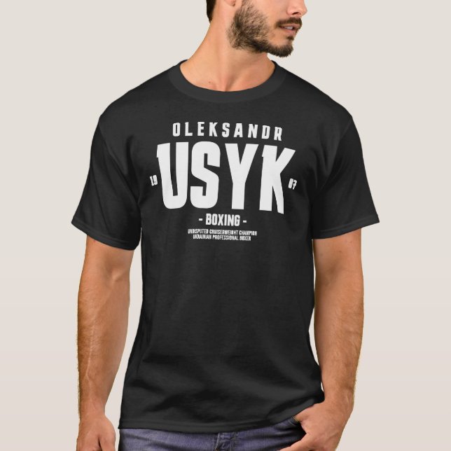 oleksandr usyk new design cool boxing 2 Active Cl T-Shirt (Front)