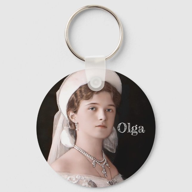 Olga Romanov Key Ring (Front)