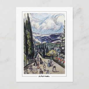 Olga Rozanova #16 - Fine Art Postcard