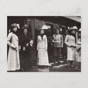Olga, Tatiana, Marie, Anastasia Romanov in Hesse Postcard