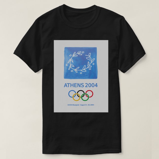 Olimpic Athens 2004 T-Shirt (Design Front)