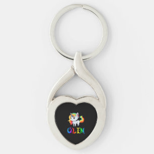 Olin Unicorn Key Ring