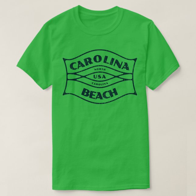 olina Beach North olina Summer Banner T-Shirt (Design Front)